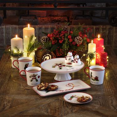 Kit Kemp Doodles Christmas Cake Stand